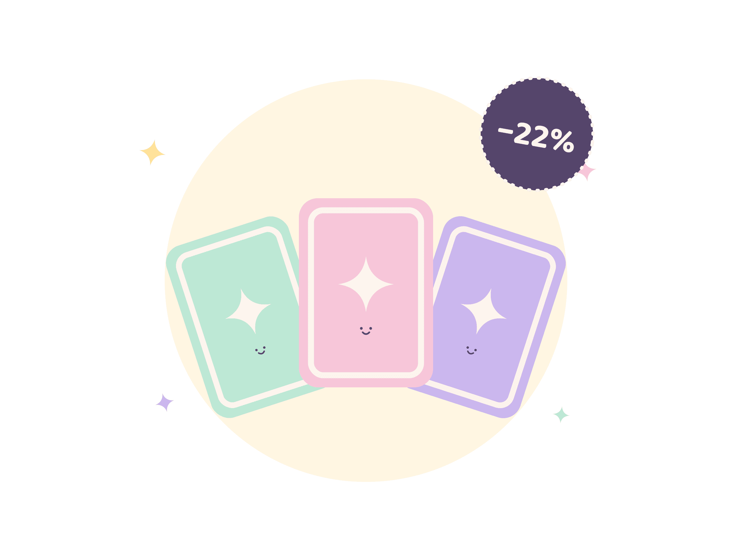 Le pack Trio : 3 oracles au choix à −22%